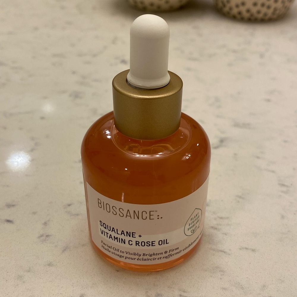 Biossance Squalane + Vitamin C Rose Oil